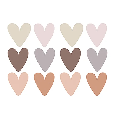 SIPO Lastetoa kleebised, Boho Hearts