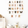 SIPO Lastetoa seinakleebised, Boho Alphabet - Image 3