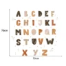 SIPO Lastetoa seinakleebised, Boho Alphabet - Image 4