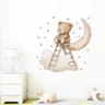 SIPO Lastetoa seinakleebised, Teddy bear on a ladder - Image 3