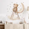 SIPO Lastetoa seinakleebised, Teddy bear on a ladder - Image 7