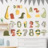 SIPO Lastetoa seinakleebised, Dino Numbers - Image 3