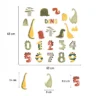 SIPO Lastetoa seinakleebised, Dino Numbers - Image 4