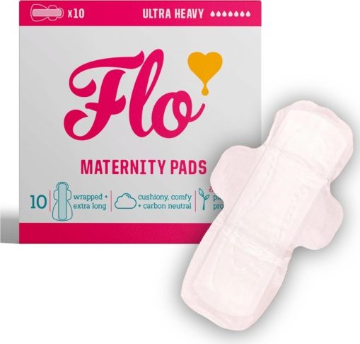 FLO sünnitusjärgsed sidemed bambusest väga tugeva imavusega, 10tk