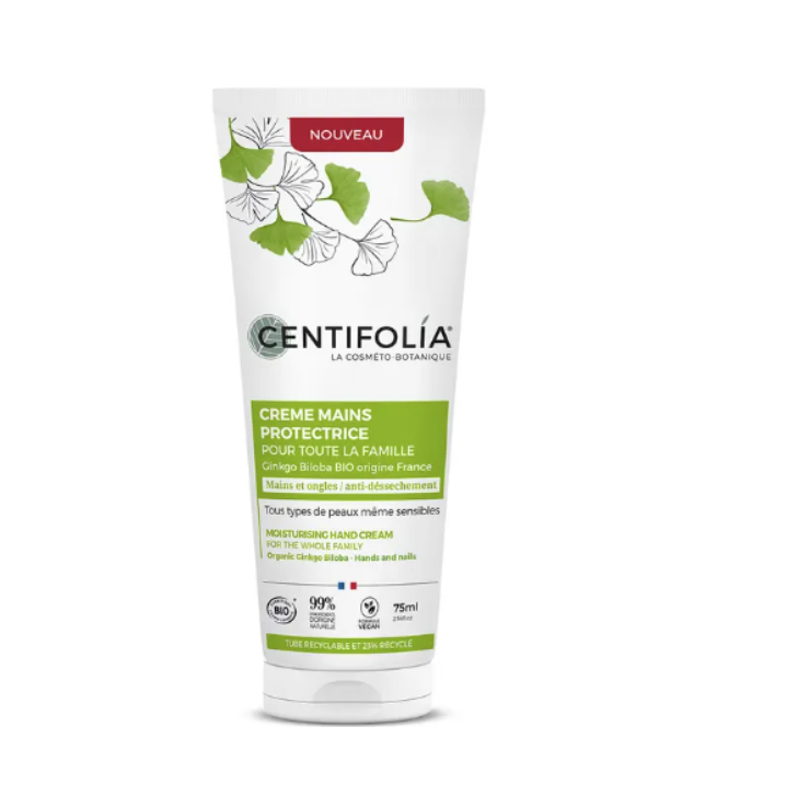 CENTIFOLIA Niisutav kätekreem rikastatud orgaanilise hõlmikpuu, sheavõi ja aloe veraga, 75ml