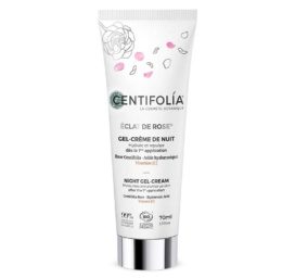CENTIFOLIA Éclat de Rose® sügavniisutav, pinguldav ja siluv öökreem hüaluroonhappe, C-vitamiini ja roosi ekstraktiga, 70ml
