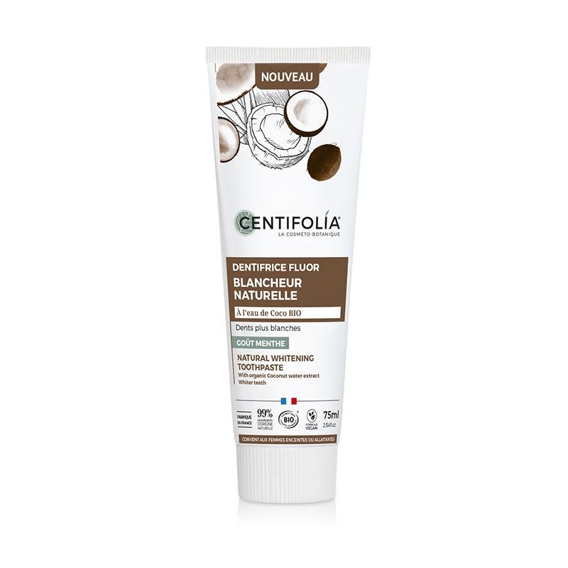 CENTIFOLIA looduslik hambapasta BIO-kookosvee ja piparmündiga, 75ml