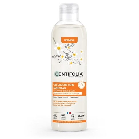 CENTIFOLIA SURGRAS niisutav dušigeel BIO-päevalilleseemneõli, BIO-aloega ja apelsiniõite lõhnaga, 250ml