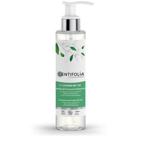 CENTIFOLIA Sügavuti puhastav näopesugeel rohelise tee, aloe vera ja tsingiga, 145ml