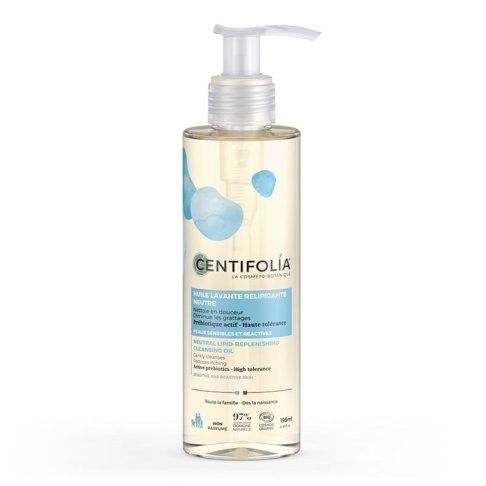 CENTIFOLIA Neutral lõhnavaba puhastusõli tundlikule nahale Inca Inchi õli, aloe vera ja prebiootikumidega, 195ml