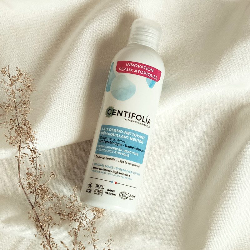 CENTIFOLIA Neutral lõhnavaba meigieemalduskreem spetsiaalselt tundlikule nahale aloe vera ja prebiootikumidega, 200ml - Image 2