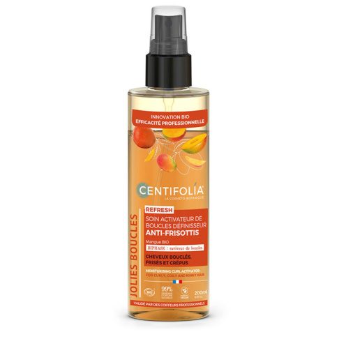 CENTIFOLIA kahefaasiline lokkide aktivaator orgaanilise mango ja loodusliku tärklisega, 200ml