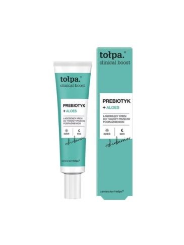 TOLPA Clinical Boost rahustav näokreem aloe vera ja prebiootikumidega, 40ml