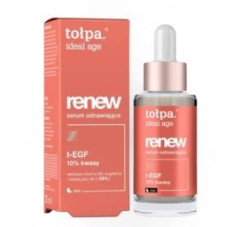 TOLPA Ideal Age Renew uuendav 10% hapetega näoseerum vananevale nahale öiseks kasutamiseks, 30ml