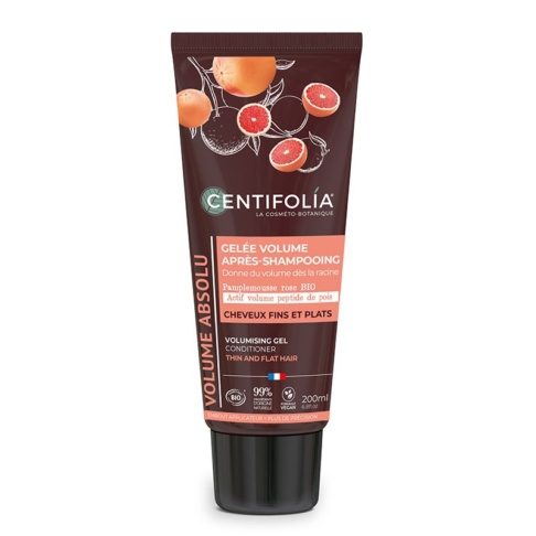 CENTIFOLIA volüümi andev juuksepalsam orgaanilise roosa greibi ekstrakti ja hernepeptiididega, 200ml