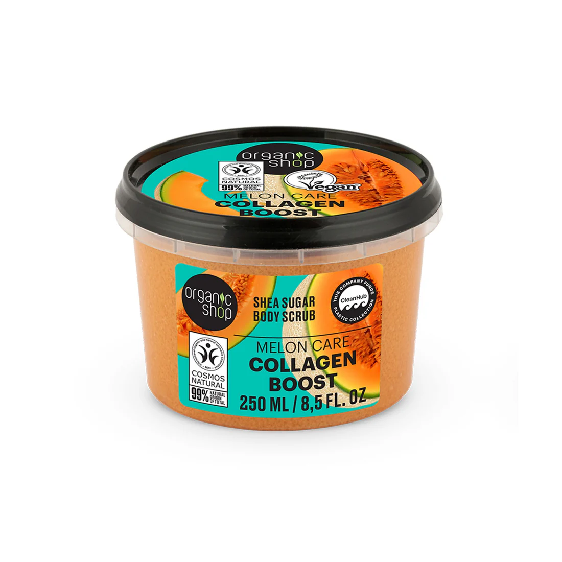 ORGANIC SHOP Orgaanilise meloni ja taimse kollageeniga kehakoorija Melon Collagen, 250ml