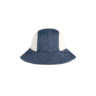 KIETLA Camper Hat UPF50 orgaanilisest puuvillast päikesekaitsega müts NATURAL-NAVY,  2-6 aastat - Image 7