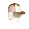 KIETLA Camper Hat UPF50 orgaanilisest puuvillast päikesekaitsega müts NATURAL-BROWN-PINK, 2-6 aastat - Image 7