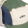KIETLA Camper Hat UPF50 orgaanilisest puuvillast päikesekaitsega müts NATURAL-NAVY- GREEN, 2-6 aastat - Image 6