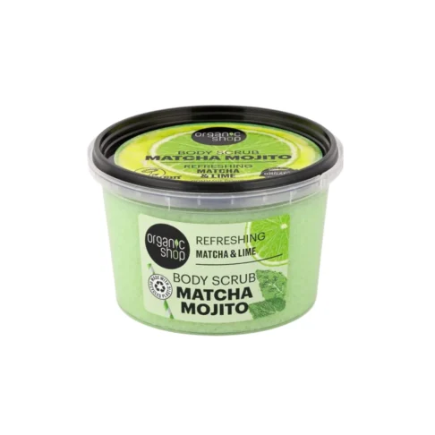ORGANIC SHOP Orgaanilise matcha ja laimiga kehakoorija Matcha Mojito, 250ml
