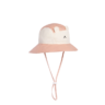 KIETLA Camper Hat UPF50 orgaanilisest puuvillast päikesekaitsega müts NATURAL-PINK, 0-2 aastat - Image 2