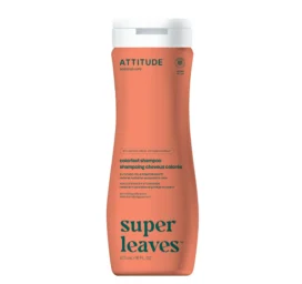 ATTITUDE Super Leaves Colorlast šampoon granaatõunaekstrakti ja avokaadoõliga, 473ml