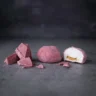 THE MALLOWS Karamelliga täidetud vahukommid kaetud puuviljase Ruby šokolaadiga, 1tk - Image 2