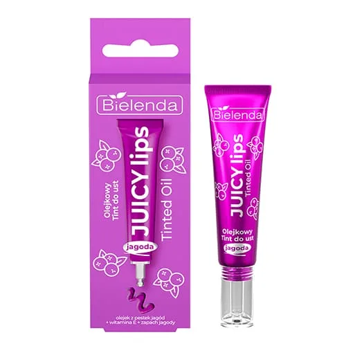 BIELENDA Juicy Lips tooniv huuleõli mustikaseemneõli ja E-vitamiiniga, 10g