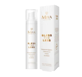 MIYA Bless The Less Taastav ja toitev öökreem apelsini hüdrosooliga, 50ml