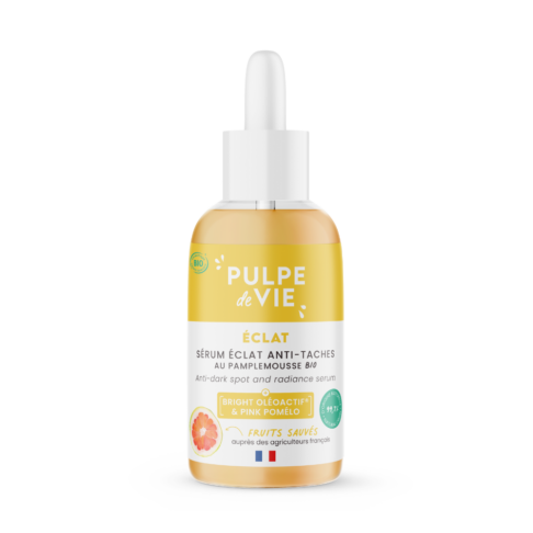 PULPE DE VIE Radiance roosa pomelo ja prebiootikumidega helendav seerum sh tumedatele laikudele, 30ml