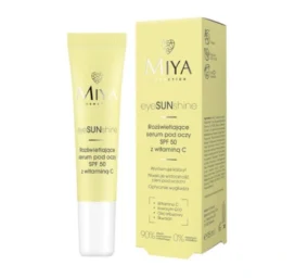 MIYA eyeSUNshine Ilu-efektiga silmaümbruskreem koensüüm Q10'ga SPF50, 15ml