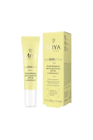 MIYA eyeSUNshine Ilu-efektiga silmaümbruskreem koensüüm Q10'ga SPF50, 15ml