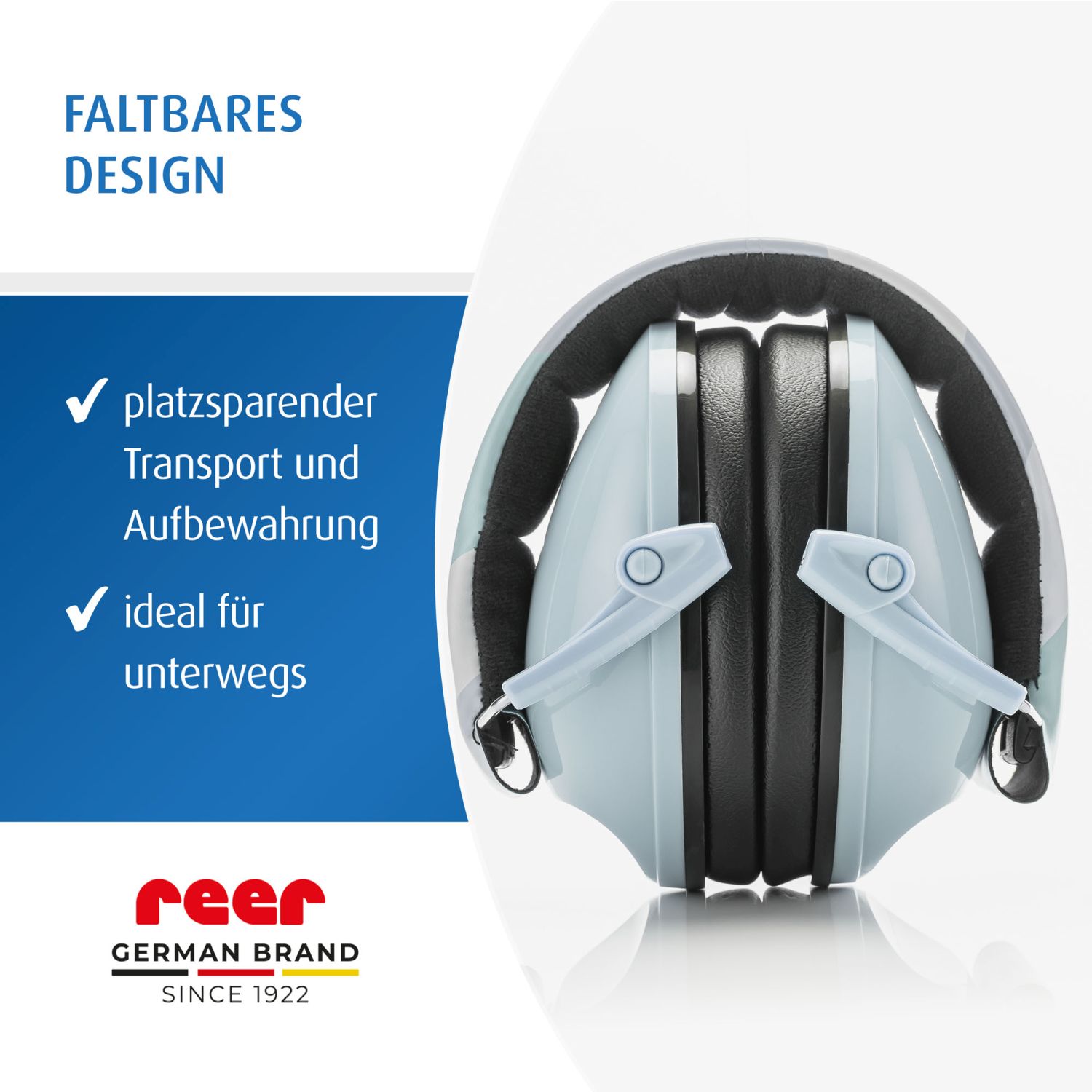 REER SilentGuard müra summutavad kõrvaklapid lastele (SNR=27dB), Blue - Image 2