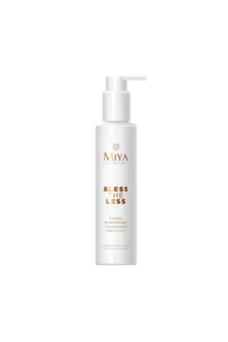 MIYA Bless The Less 2in1 puhastusemulsioon ja meigieemaldaja kirsiseemneõliga, 150ml