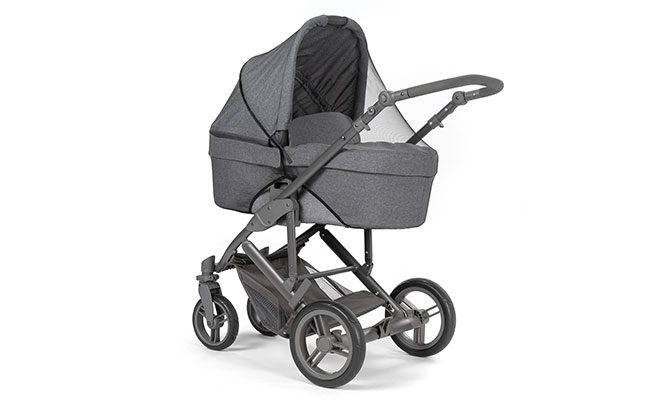 REER BiteSafe sääsevõrk vankritele, must