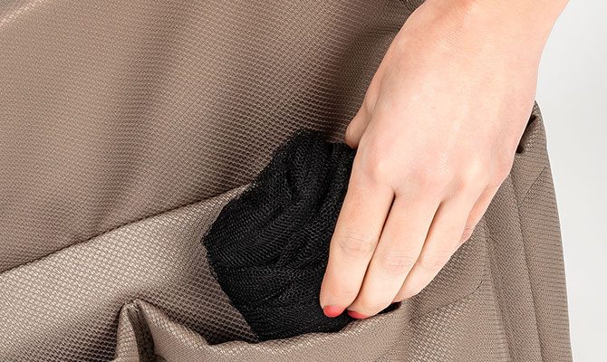 REER BiteSafe sääsevõrk vankritele, must - Image 7