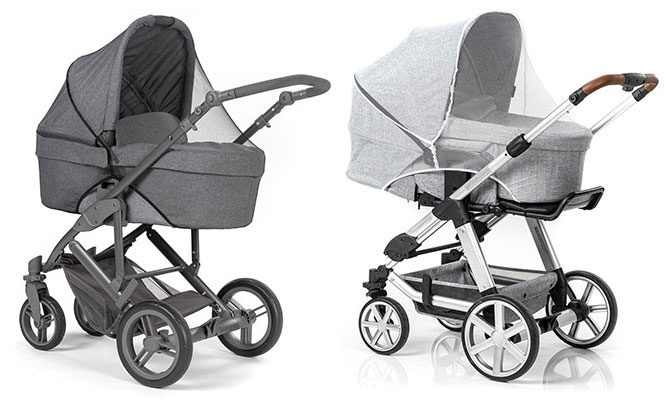 REER BiteSafe sääsevõrk vankritele, must - Image 6