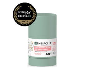 CENTIFOLIA looduslik söögisoodavaba taastäidetav deodorant magneesiumiga Cotton Flower, 50g