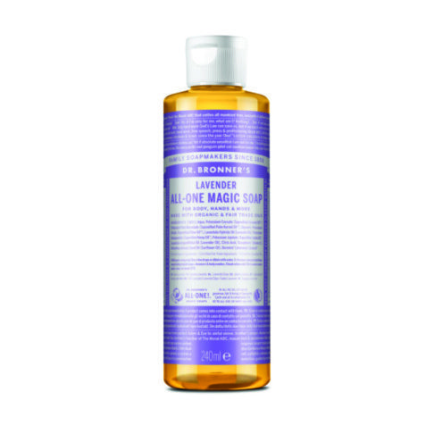 Dr. Bronner's 18in1 lavendli essentsiõliga orgaaniline vedelseep, 240ml