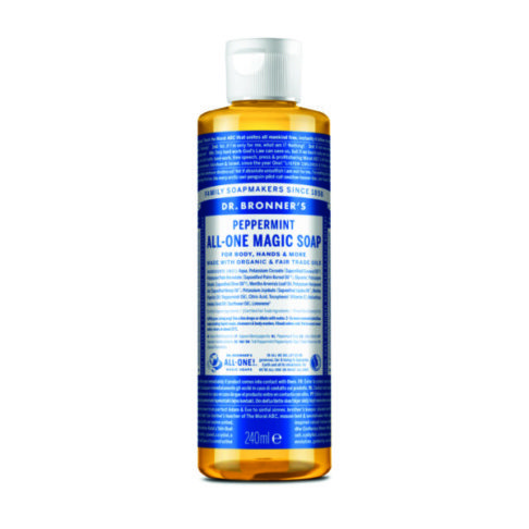 Dr. Bronner's 18 -in-1 piparmündiõliga vedelseep, 240ml