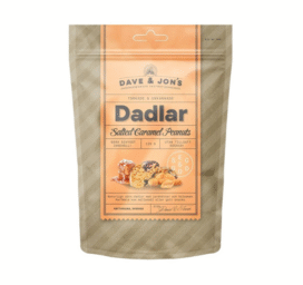 DAVE AND JON'S  maitsestatud datlid "Salted Caramel Peanuts", 125g