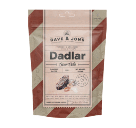 DAVE AND JON'S  maitsestatud datlid "Sour Cola'', 125g