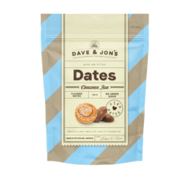 DAVE AND JON'S maitsestatud datlid "Cinnamon Bun" 125g