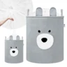SIPO Premium puuvillane mänguasjade hoiukorv pingutusnööriga XXL, Bear - Image 5