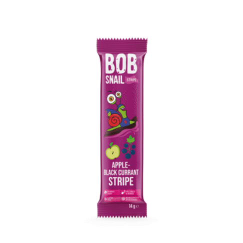 BOB SNAIL Õuna ja mustsõstra puuviljariba, 14g
