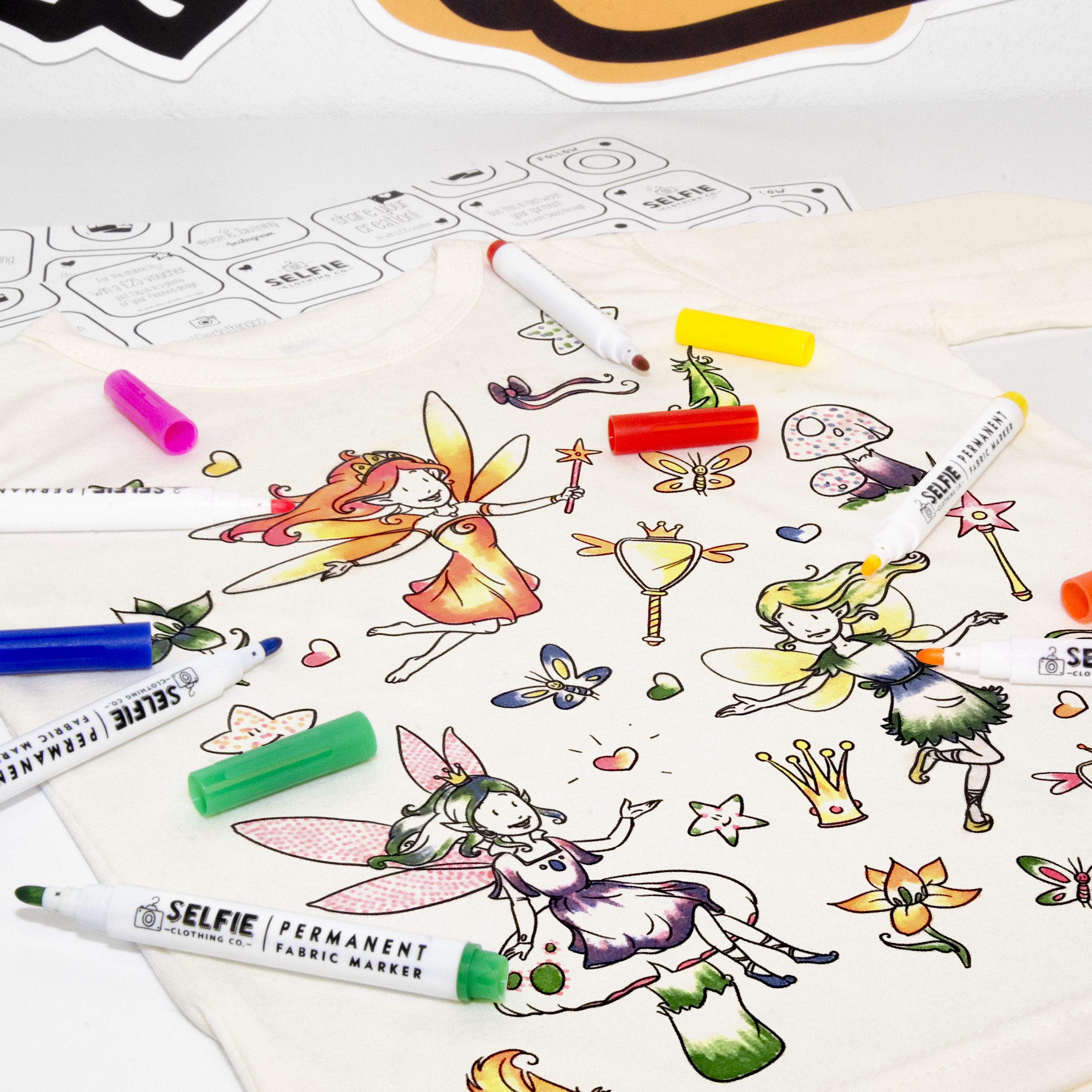 SELFIE CLOTHING värvi ise fairy pluus, suurus 8-10 (146) - Image 3