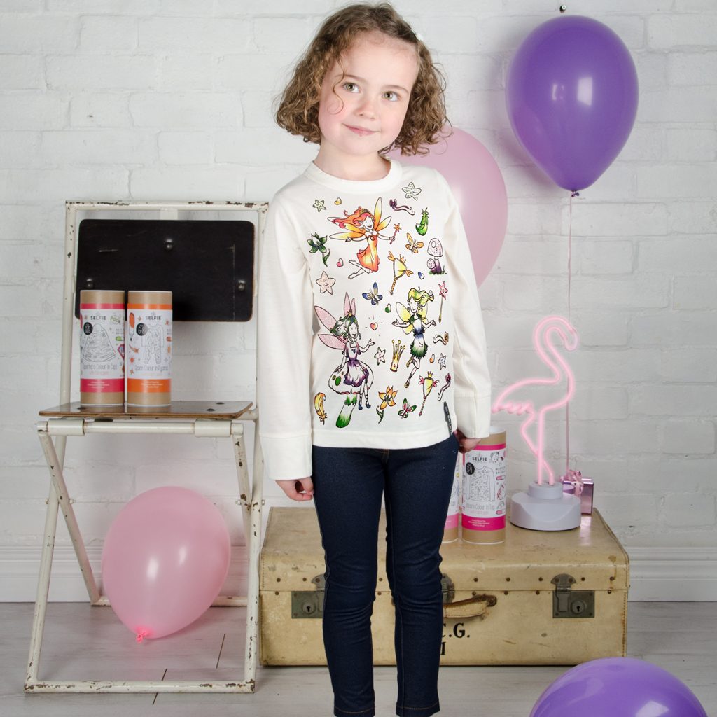 SELFIE CLOTHING värvi ise fairy pluus, suurus 8-10 (146)