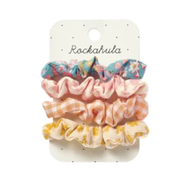 ROCKAHULA Heidi Floral Scrunchie juuksekummid, 4 tk