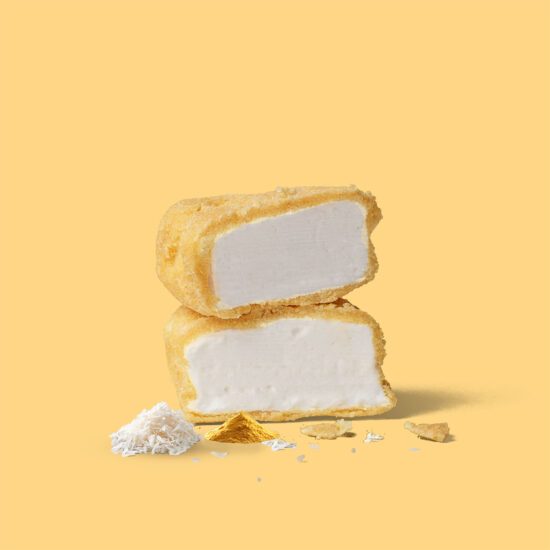 THE MALLOWS orgaanilised vahukommid mango, kookose ja valge šokolaadiga, 90g - Image 2