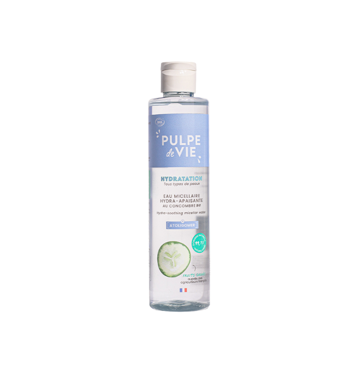 PULPE DE VIE Atoligomer Hydra-Soothing mitsellaarvesi aloe vera ja kurgi, 250ml